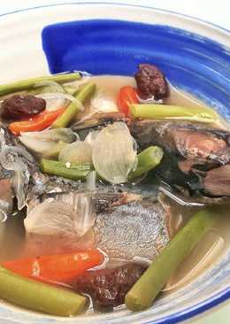 Ikan Rebus Kuah Asam