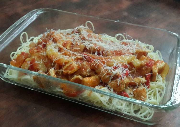 gambar untuk cara membuat Spaghetti dengan saus buatan sendiri