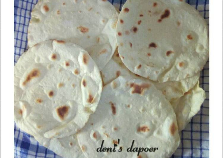 cara membuat Kulit tortilla