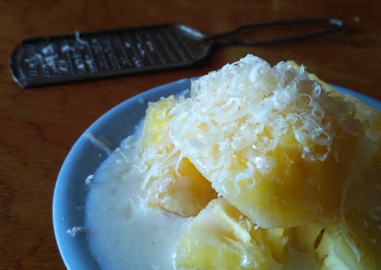 gambar untuk resep Singkong Thailand (fla nya rasa susu bangeet)