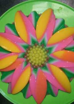 Agar" Rainbow Flower