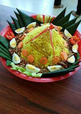 Nasi kuning sederhana