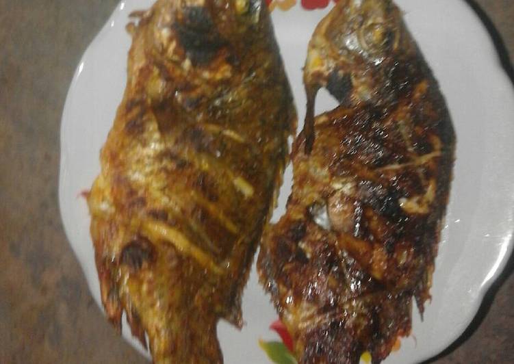 cara membuat Ikan nila bakar