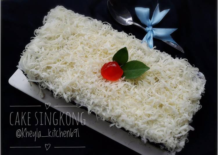 gambar untuk cara membuat Bolu Singkong Kukus (Low Gluten)