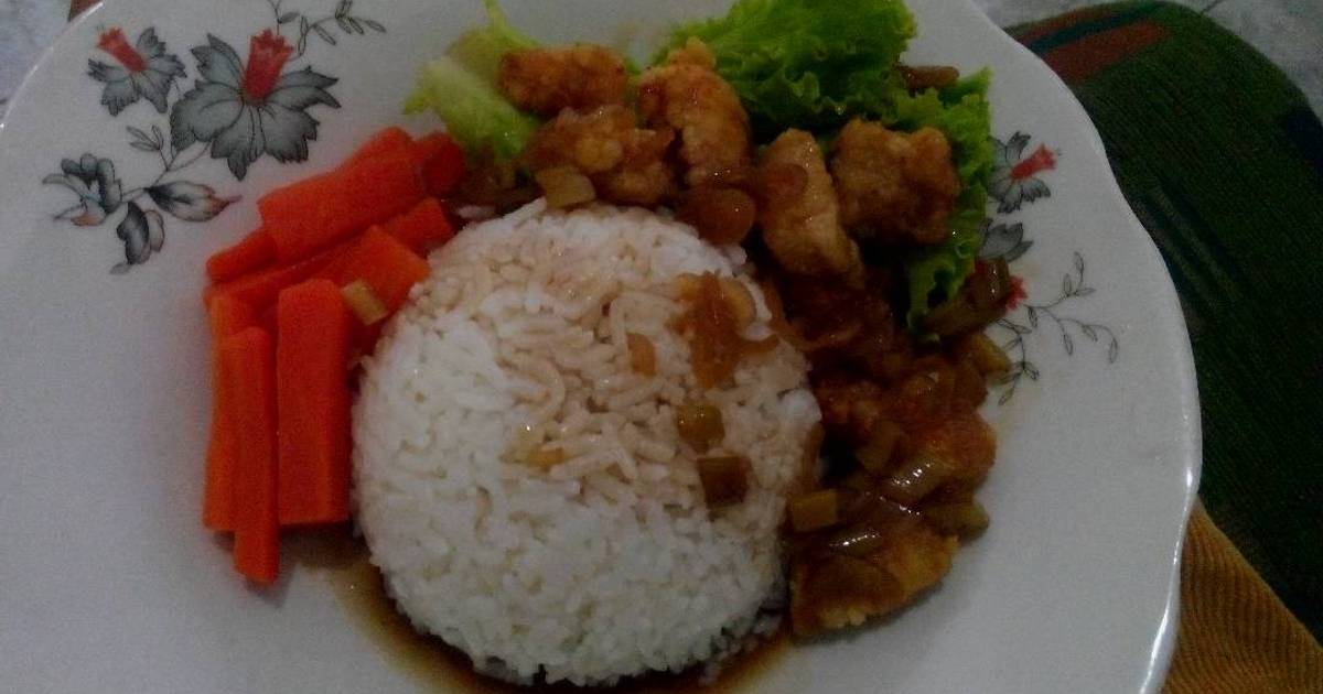 Resep Bistik Ayam super kilat ala Viviliciouss