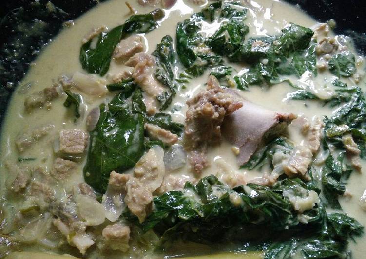 gambar untuk resep Gulai daging pucuk ubi