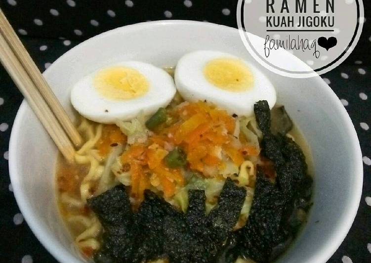 Resep Ramen Kuah Jigoku (Tomyam) ?? Karya familahaq