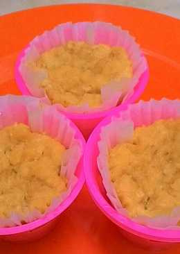 Puding jagung roti gandum (mpasi)