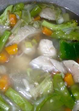 Sop Bakso + Sosis Ikan Tuna