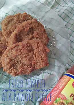 Fried Tempe aka Tempe Goreng Tepung Crispy