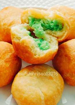 Empanada Ubi Pandan (re:) Roti Goreng isi Ubi