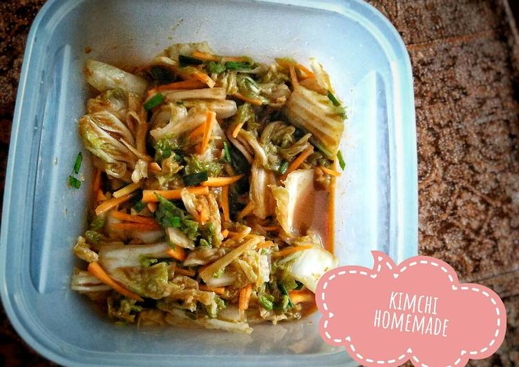 Resep Kimchi homemade ala2 Oleh carolineetha