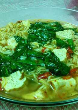 Mie Rebus sayur&tahu