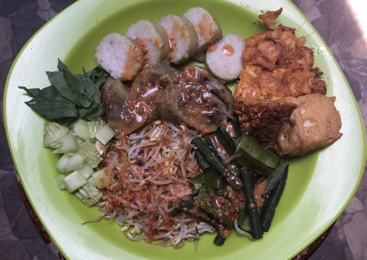 resep Lontong pecel