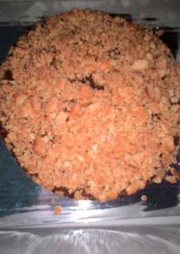 Cake coklat with strussel