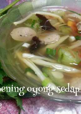 Sayur bening oyong sedap malam