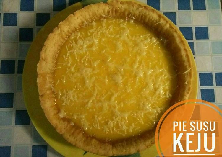 gambar untuk cara membuat Pie Susu Keju Teflon