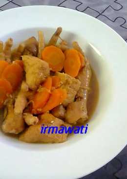 Semur Ceker,Tahu,Wortel