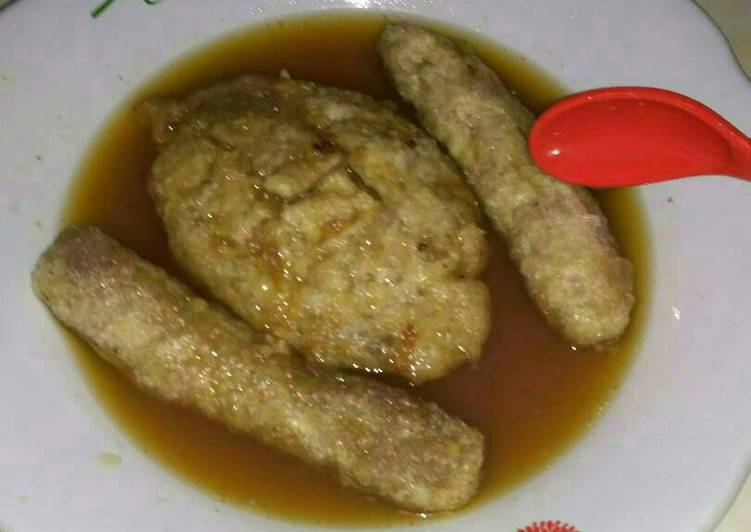 Resep Pempek sederhana ala antique Kiriman dari Antika April