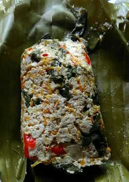 Pepes tahu pedes simple no ulek2 bumbu