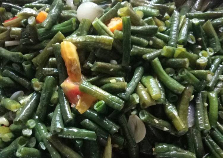 gambar untuk resep Oseng kacang panjang pedas simpel