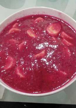 Jus naga merah mix jambu biji