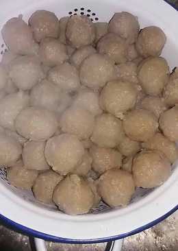 Bakso sapi sederhana