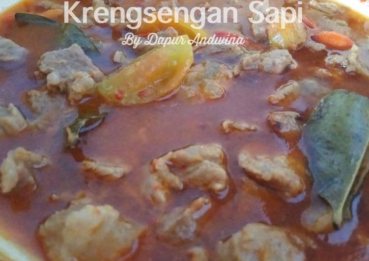 Resep Krengsengan Sapi - Dapur Andwina