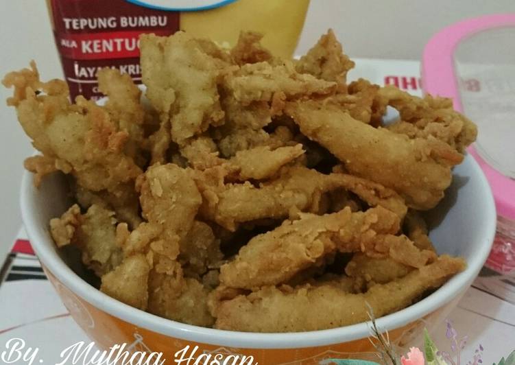 Resep Jamur Crispy Krezz...! Dari Mythaa Hasan