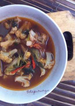 Kembang Kol Saus Asam Manis #vegan