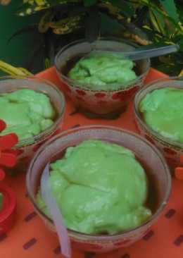 Bubur sumsum legit pandan wangi