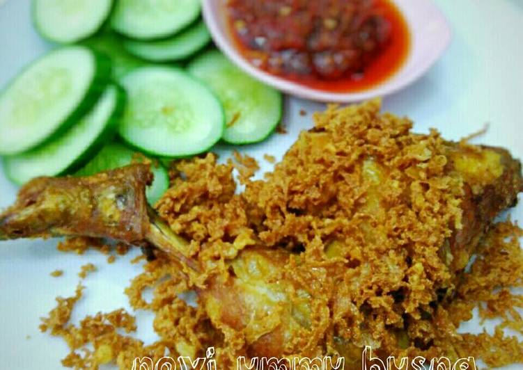 resep Ayam kremes kriuk kriuk ala ku