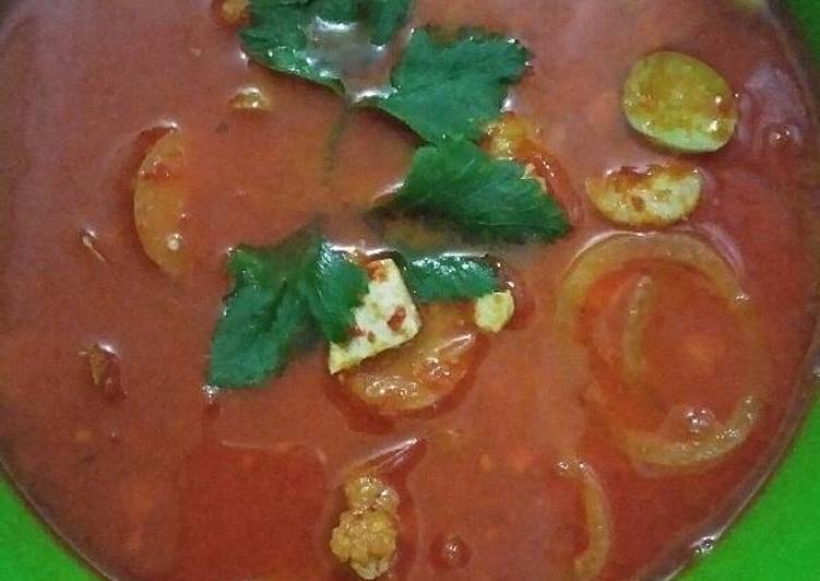 bahan dan cara membuat Tom yam nusantara