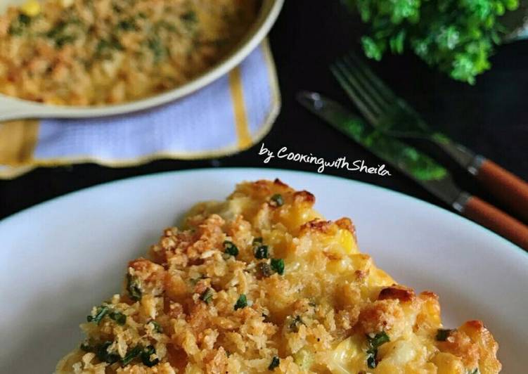 Resep Cheese Corn Pie By Cooking with Sheila