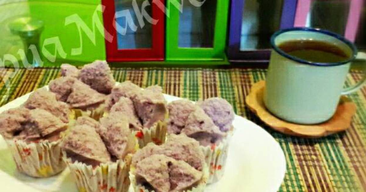 17 resep  bolu  kukus  ubi  ungu  rumahan yang enak dan 