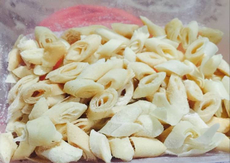 resep Keripik Pangsit