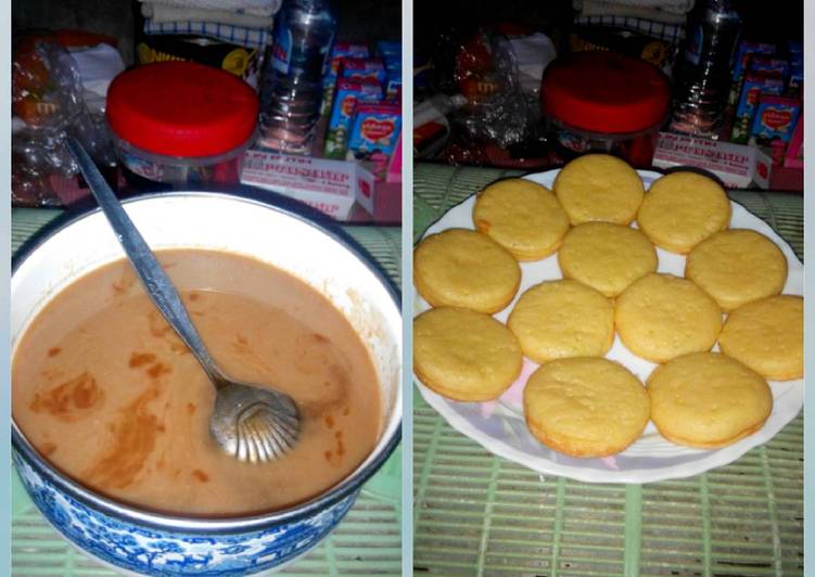 resep makanan Serabi Empukkkkk n Kinca Yg Manisssss Jg Gurihhhhh