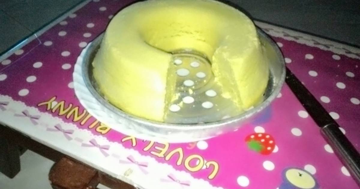 Resep Cake pandan kukus Resep Cake pandan kukus