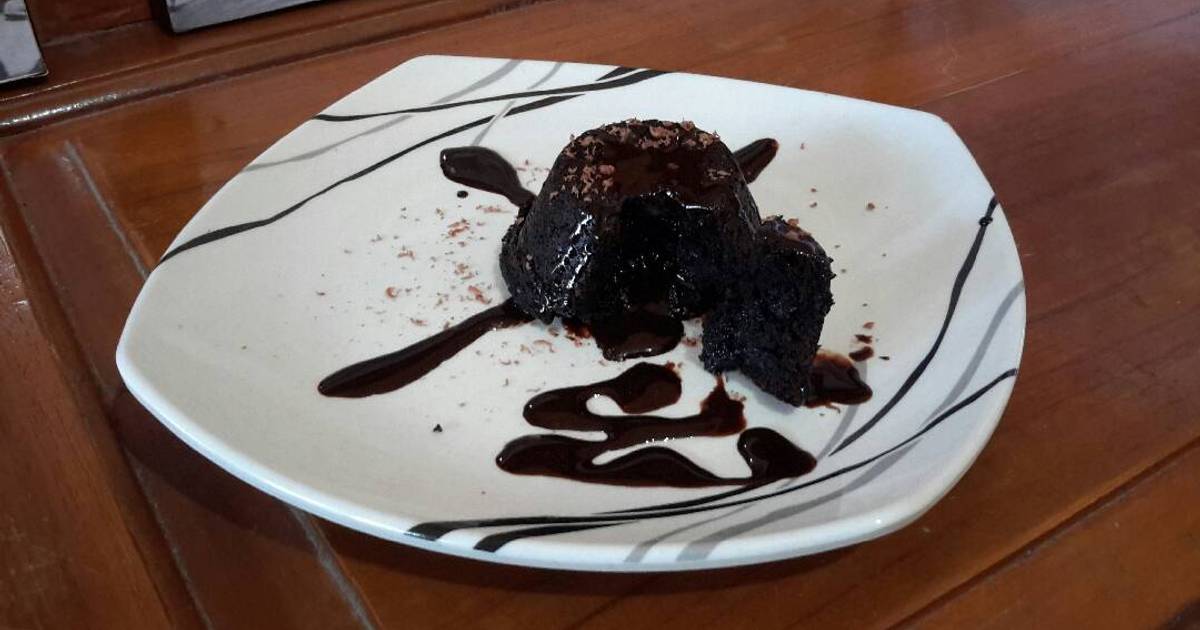 Resep Oreo lava cake