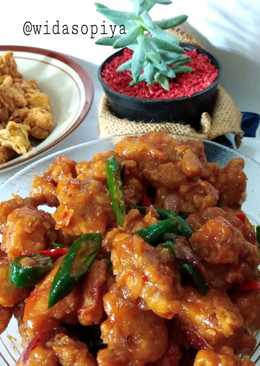 Ayam tepung saus asam manis