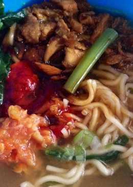 Mie ayam enak simpel