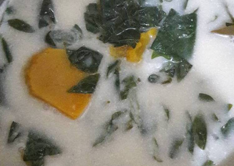 Resep Sayur santan labu daun katuk Dari Novie