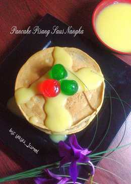 Pancake Pisang Saus Nangka