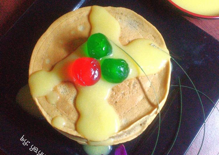 Resep Pancake Pisang Saus Nangka Oleh Yayuk Jumaeli