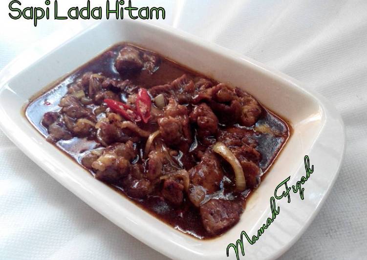 resep makanan Daging Sapi Lada Hitam