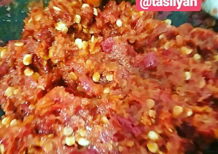 Resep Sambel Terasi - Dapur_Mbem