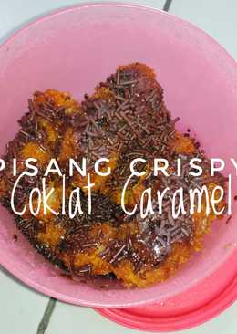 Pisang Crispy Coklat Caramel