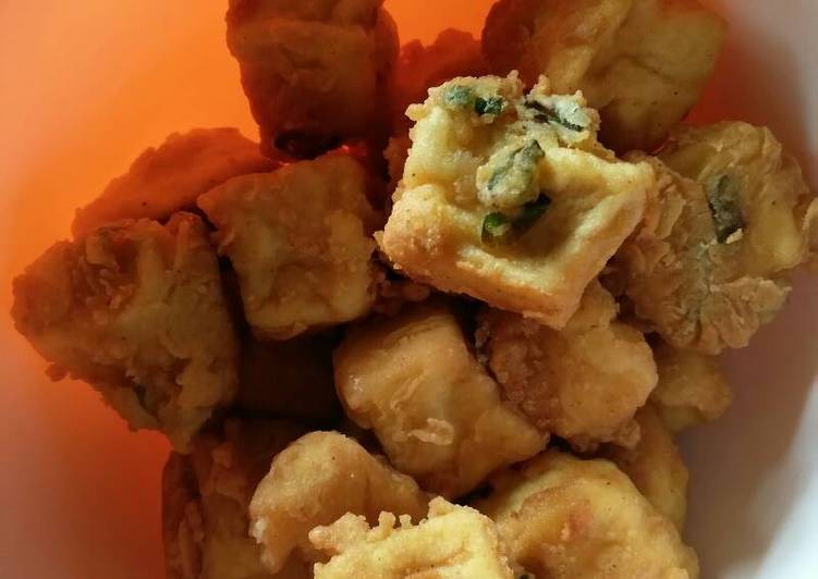 resep Tahu crispy kriuk