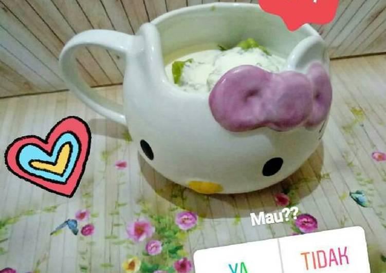 gambar untuk cara membuat Ice cream Keto Alpukat Mentega