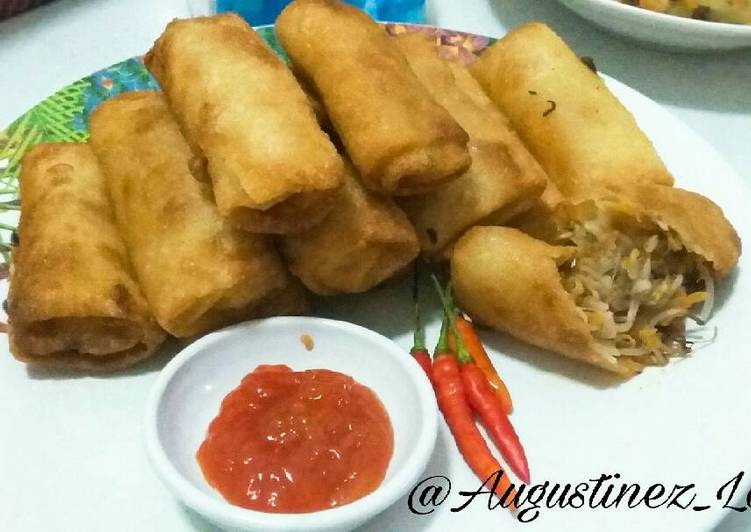 Resep Lumpia Sayur Kiriman dari Augustinez Loopy